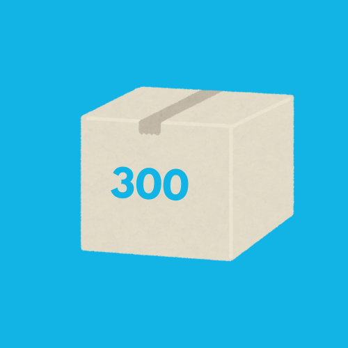 300 productos