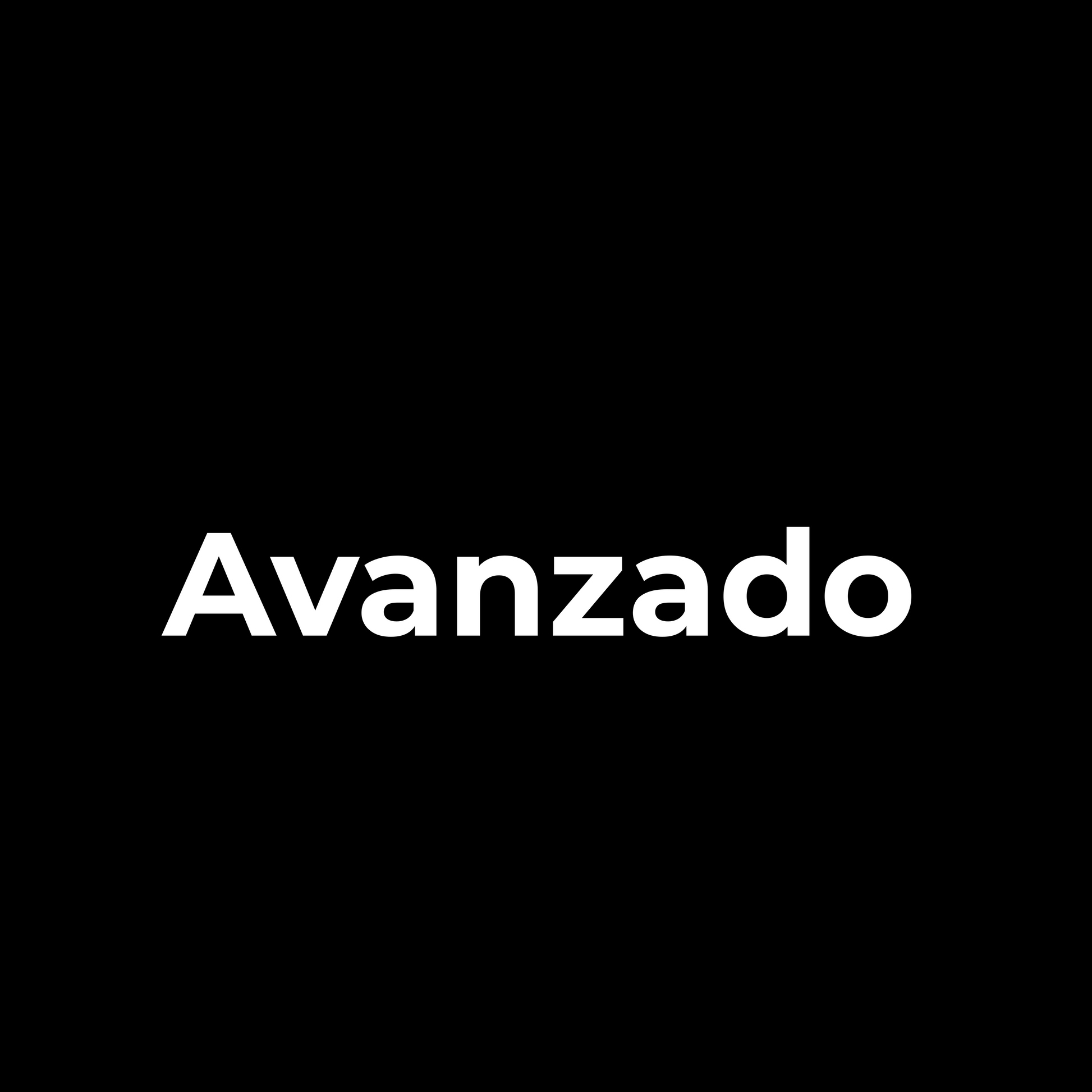 Plan Avanzado